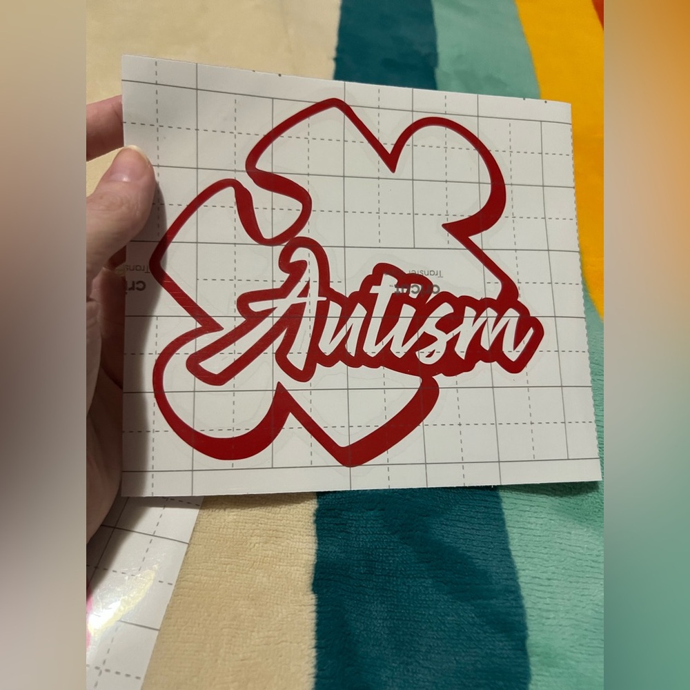 Autism Vinyl Decal 🧩